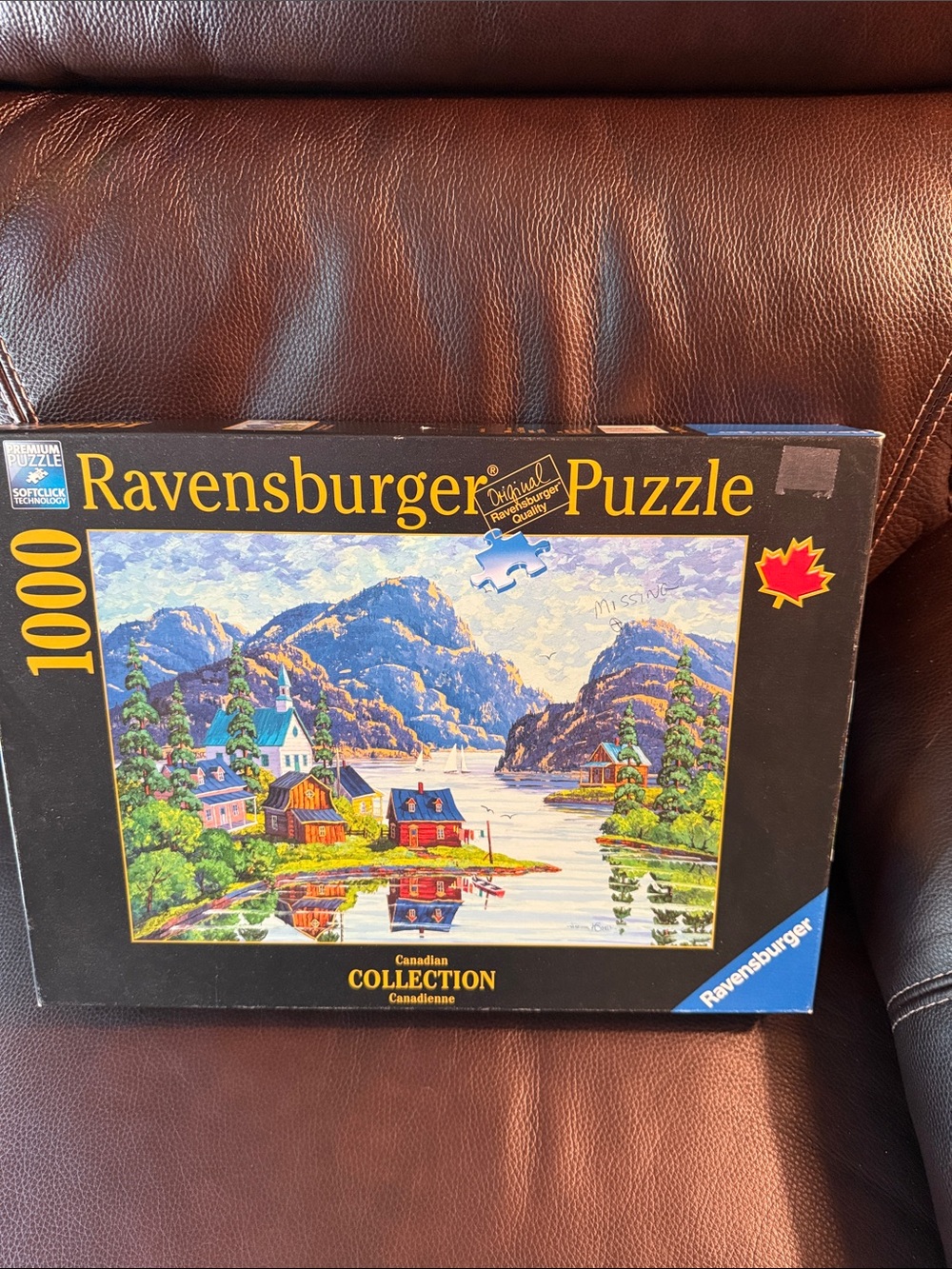 2015 Ravensburger The Saguenay Fjord Puzzle. 1000 pieces